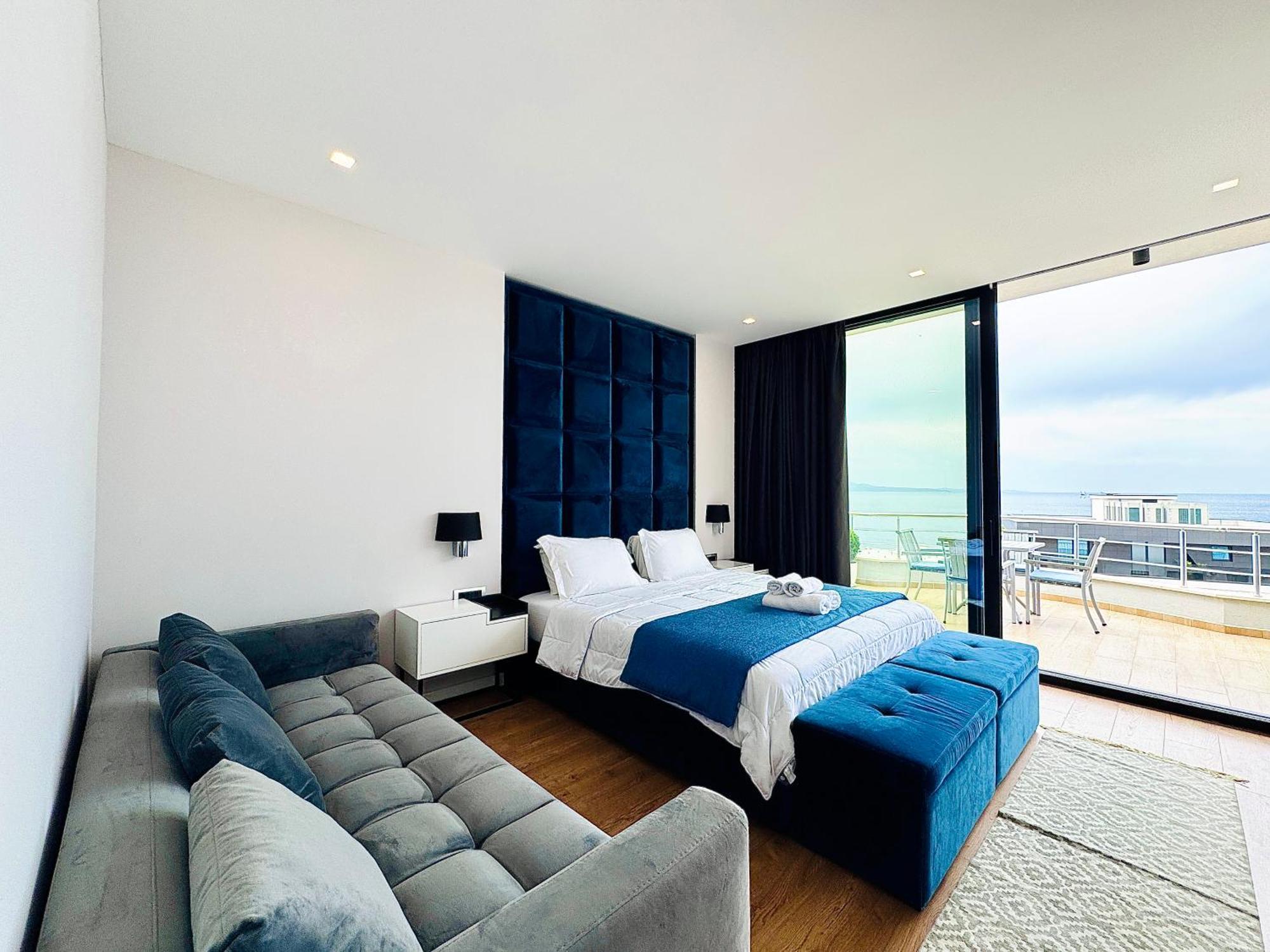 Hotel Blue Sky Sarandë Eksteriør billede
